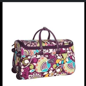 Vera Bradley Rolling 22" Duffel